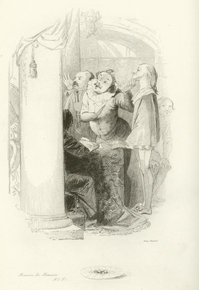 Measure for Measure by Joseph Kenny Meadows